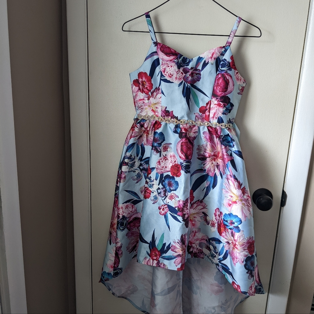 Girls High Low Party Dress